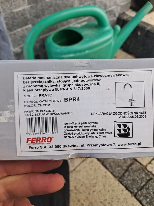 Bateria kuchenna ferro