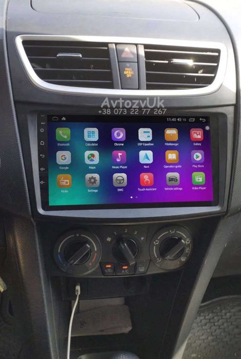 Магнитола SWIFT Suzuki SX4 LIANA S-Cross BALENO SX-4 CarPlay Android 16