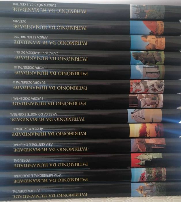 Coleção de livros "Património da Humanidade" - Ediclube