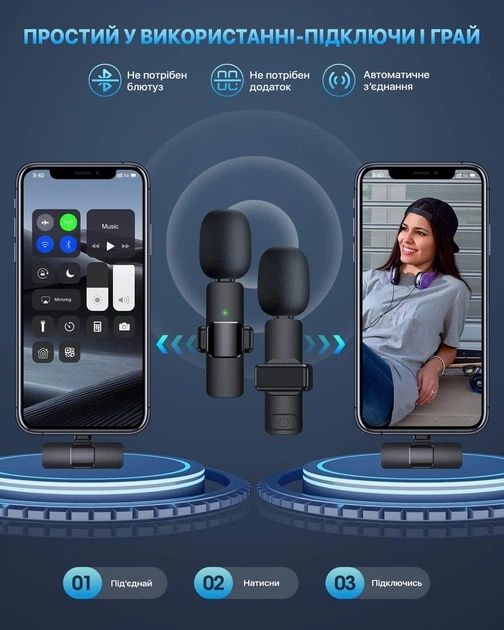 Петличка,мікрофон