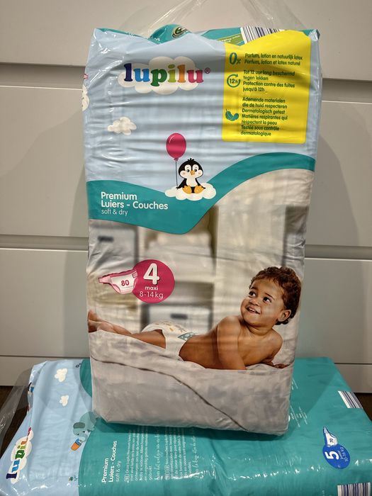 Підгузки Lupilu premium 4 (80 шт) і 5 (70 шт)  6 р(30 шт)Ціни в описі