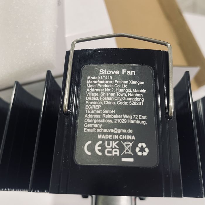 вентилятор для _камінів,буржуйок,знижка -10%