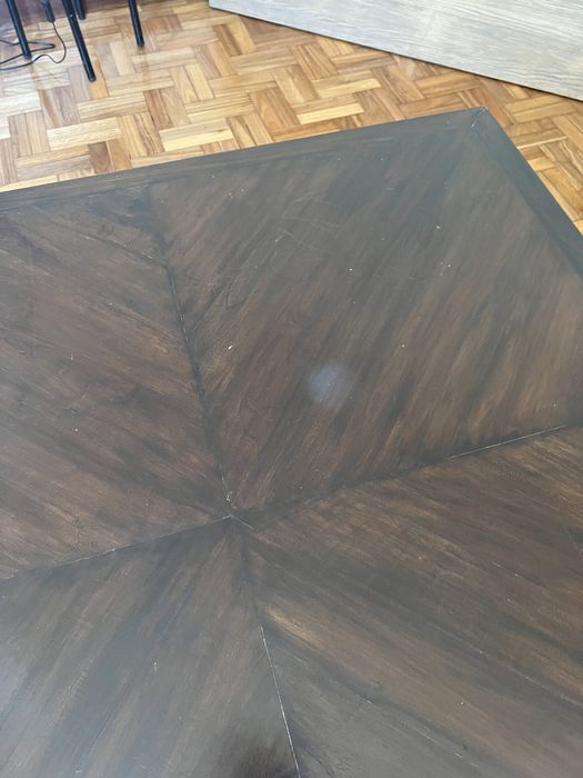 Mesa madera quadrada