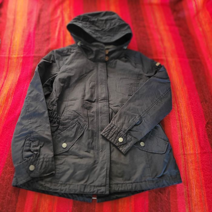 1977 camel active 38 Parka czarna dopasowana