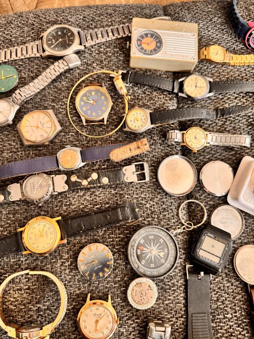 stare zegarki uzywane na reke automatic nakrecane baterie itp