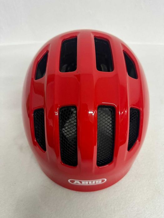 Kask rowerowy dziecięcy abus smiley 3.0 S 45-50 Shiny Red