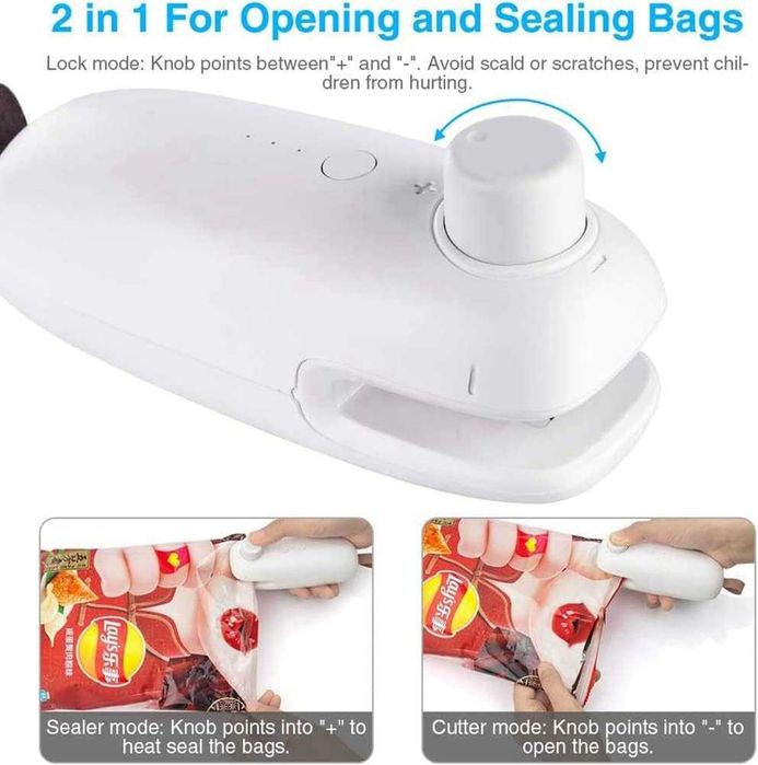 Mini Zgrzewarka Do Folii USB