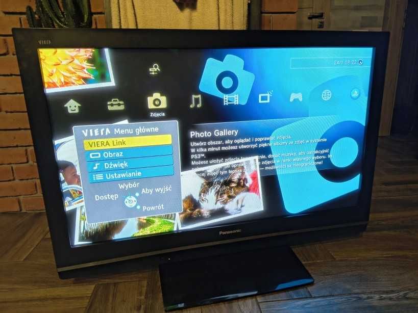 tv PANASONIC TH-42PV8PA  w pełni sprawny stan bardzo dobry zobacz !!