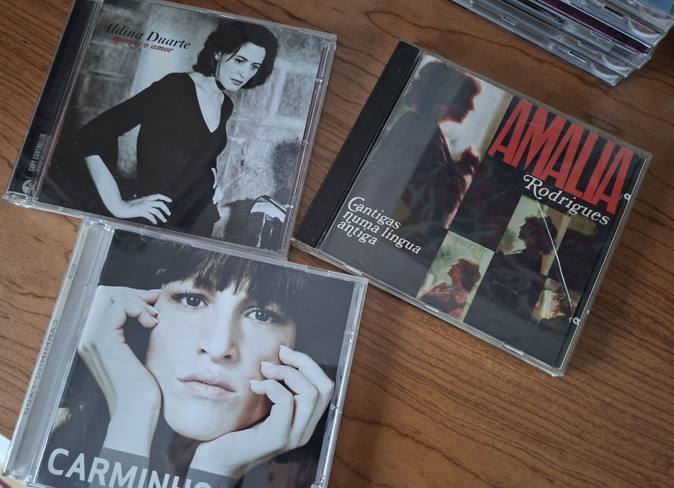 Três cds de fado conjunto barato