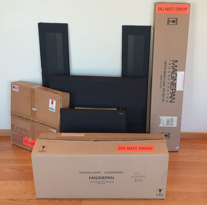 Magnepan - Magneplanar - Colunas Surround
