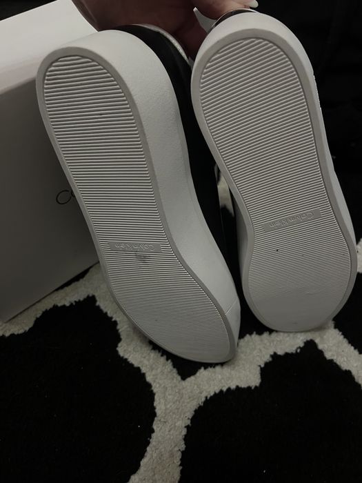 Sneakersy Calvin Klein Janika roz 41  czarne na platformie Polecam