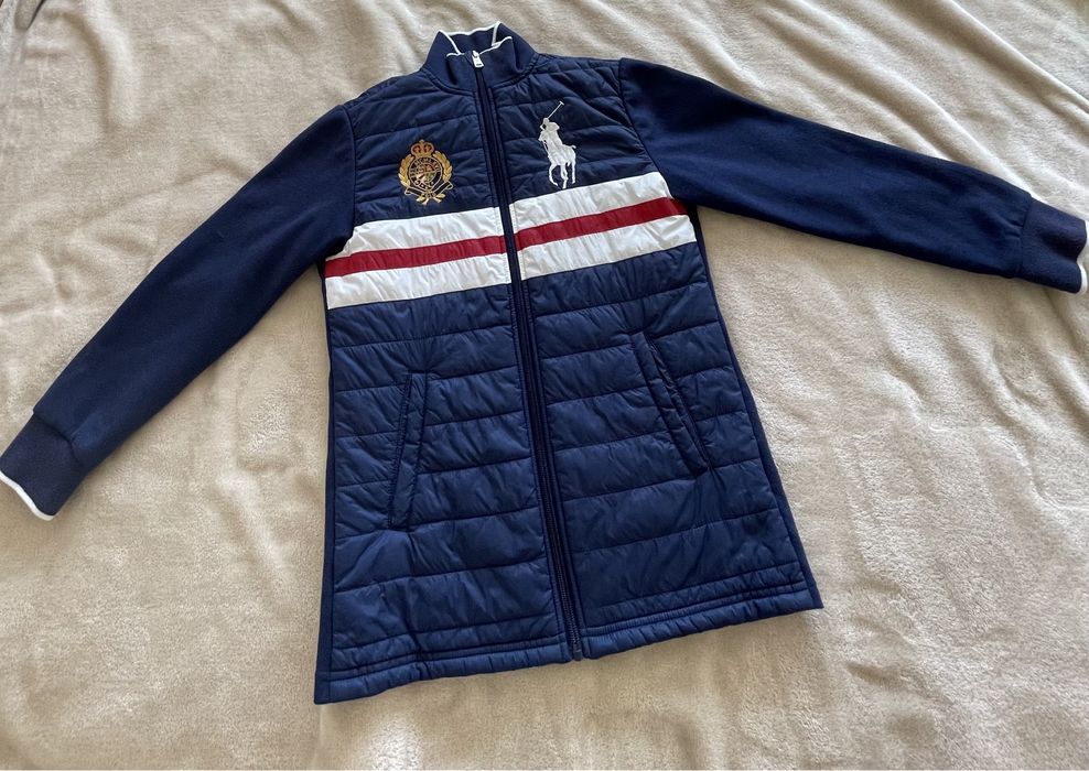 Спортивная кофта/ветровка /оригинал/куртка легкая/ Ralph Lauren 140