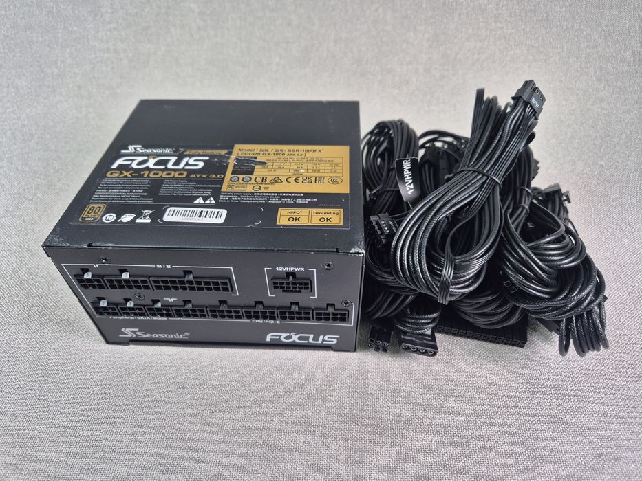 Seasonic Focus GX-1000 ATX 3.0 (SSR-1000FX3) 1000Вт Gold