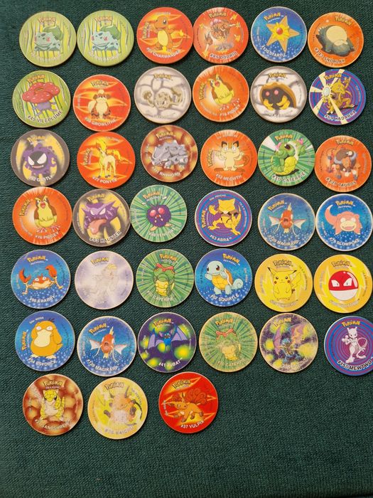 Pokemon tazo set 1, Duo, 3D