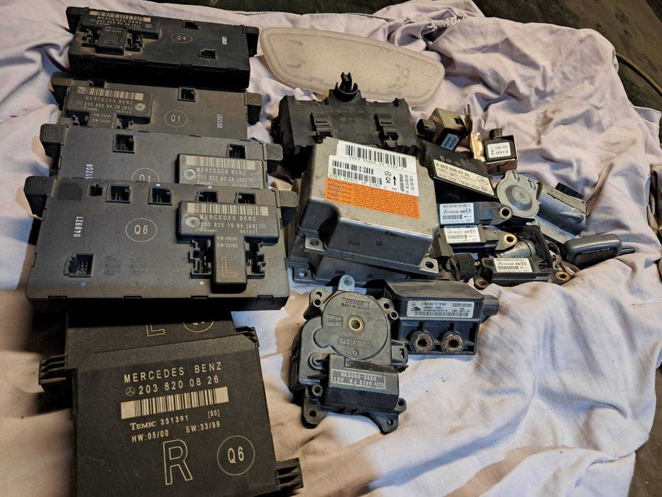Блоки управления Мерседес w203