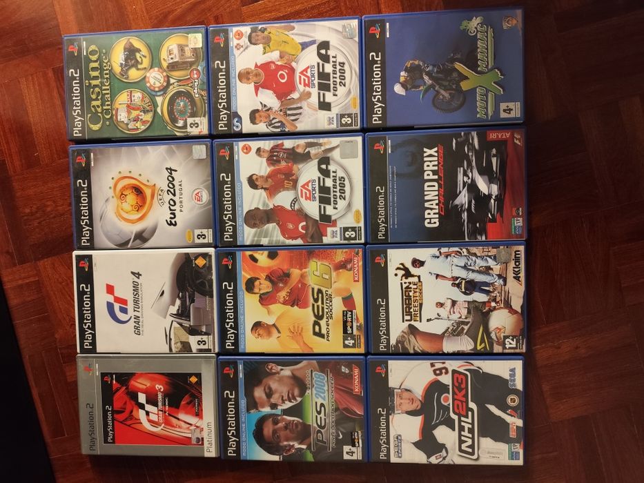 Jogos PlayStation 2 (variados)