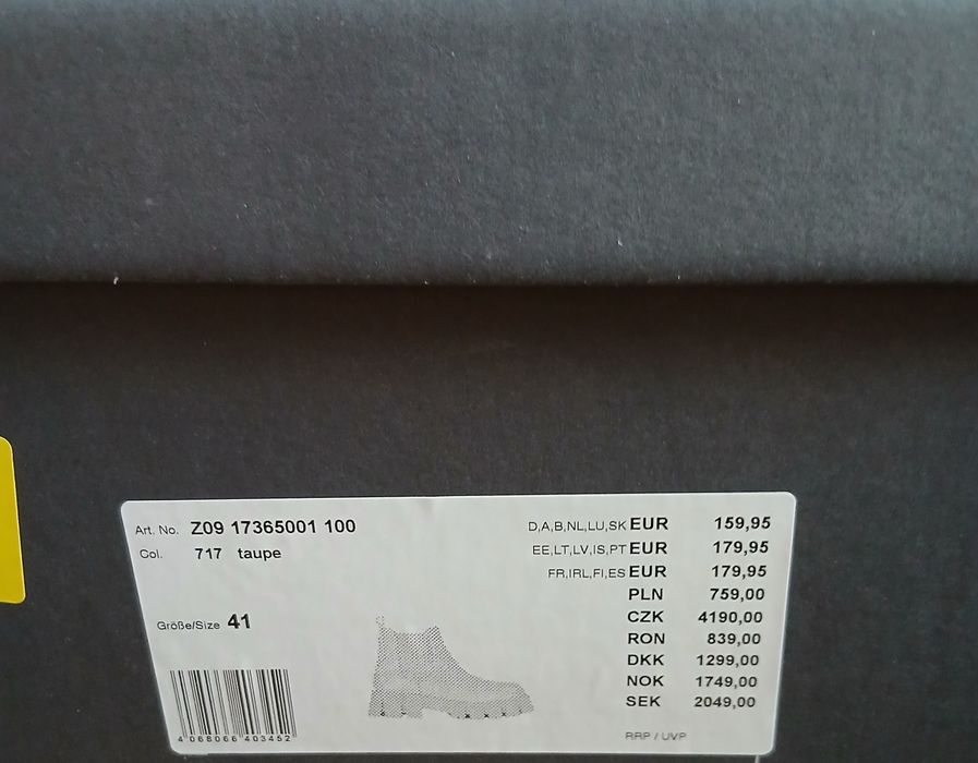 -65% Botki Marc O'Polo. R. 41.