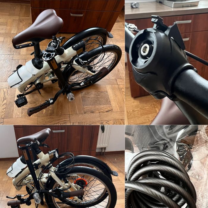 Btwin Fold 500  składak  Nowy model rower składany aluminiowy