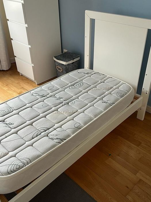 Cama de criança (marca Trama) e colchão! NOVO PREÇO!