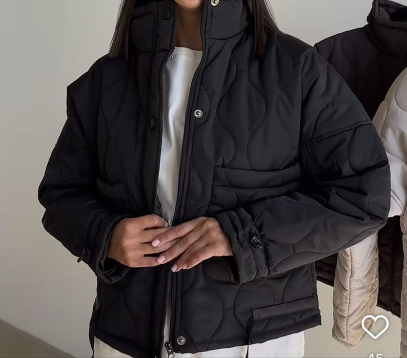 Жіноча весняна куртка під бренд зара