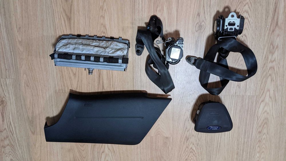 Kit Airbags Tablier Ford Transit 2016 Tablier Volante Cintos