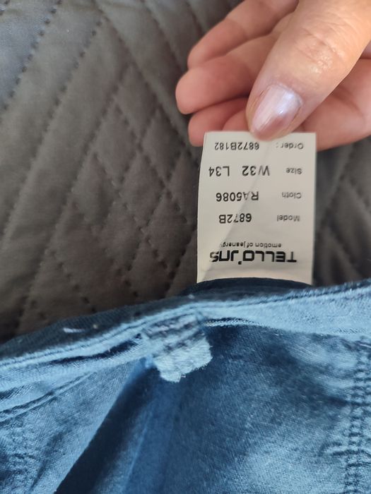 Spodnie letnie lniane rozmiar M