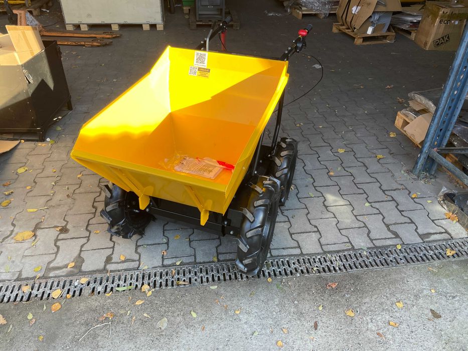 Taczka spalinowa mini wywrotka HIGHER wozidło spalinowe LONCIN 4,5 KM
