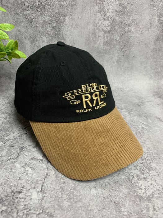 Кепка Ralph Lauren Double RL RRL з шкіряним ремінцем картуз