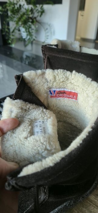 Oryginalne buty kozaki Clarks