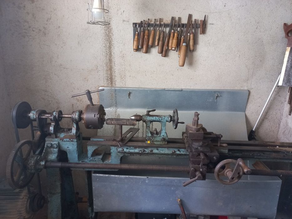 Torno mecânico Fundição do Bolhão dos anos 80