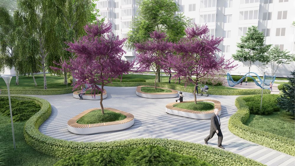 Розробка дизайну та 3D візуалізації екстерʼєрів, фасадів будинків