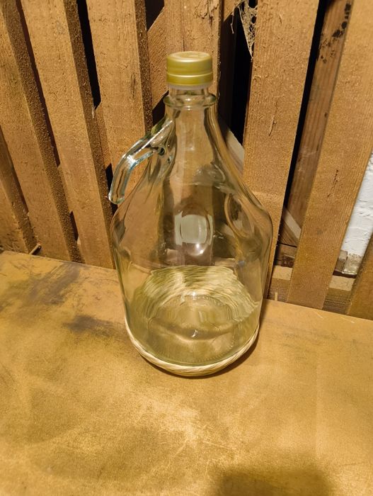 Gąsior Dama 5 l w oplocie z zakrętką wino piwo bimber nalewki