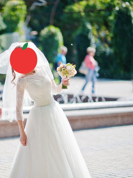 Весільне плаття (айворі)