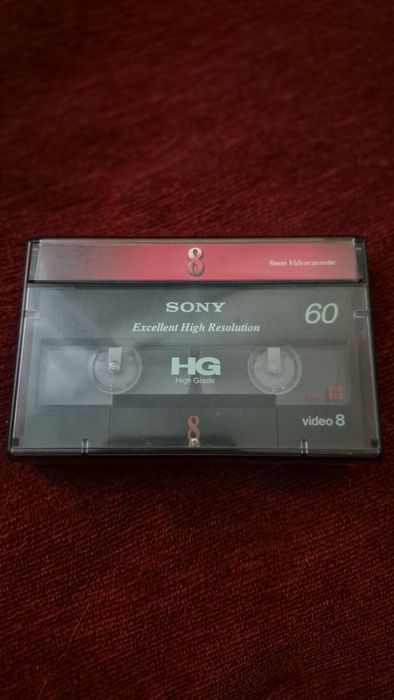 Kaseta sony video 8 HG
