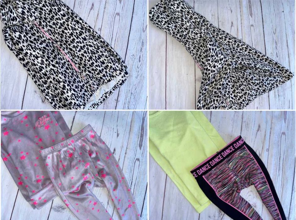 r.104-110 MEGA PAKA 55szt ZESTAW UBRANEK dla córci dziewczynki newbie