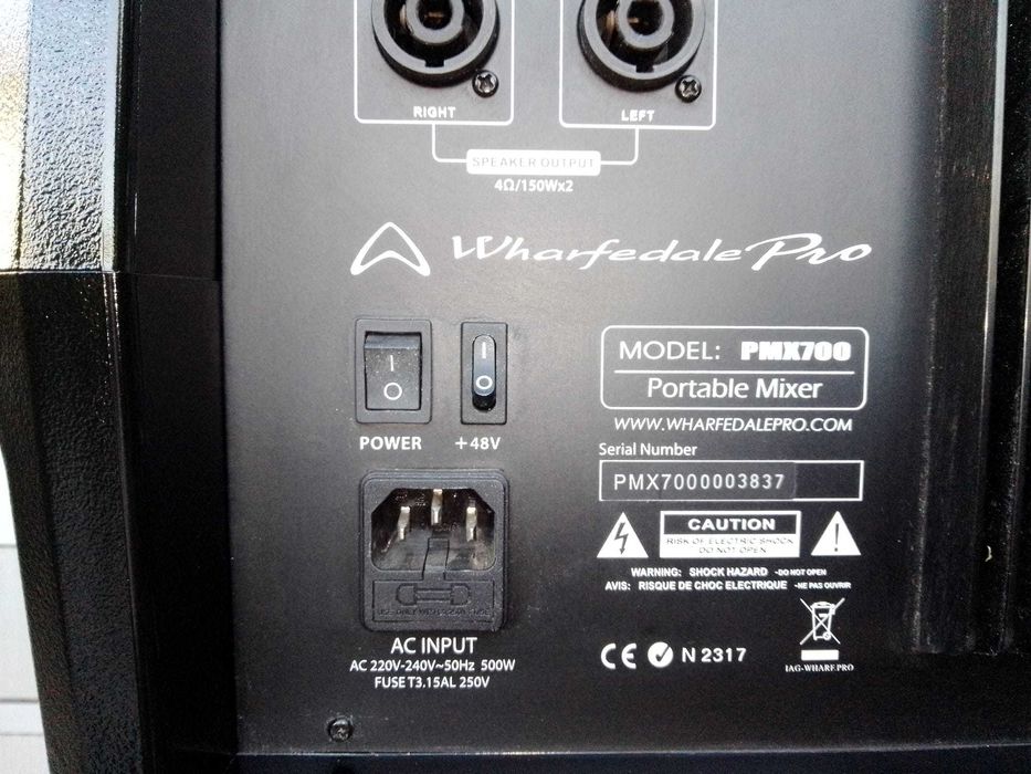 Whorfedale mesa amplificada