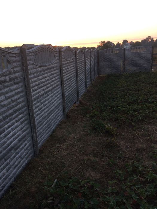 Продажа и установка Бетонного забора. Еврозабора.