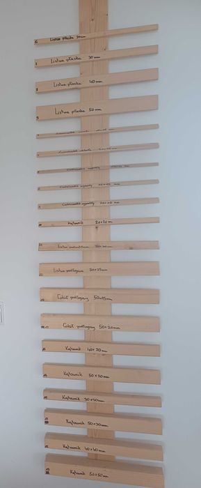 Deska szalunkowa obiciowa sucha świerk 25x150mm BRUTTO!