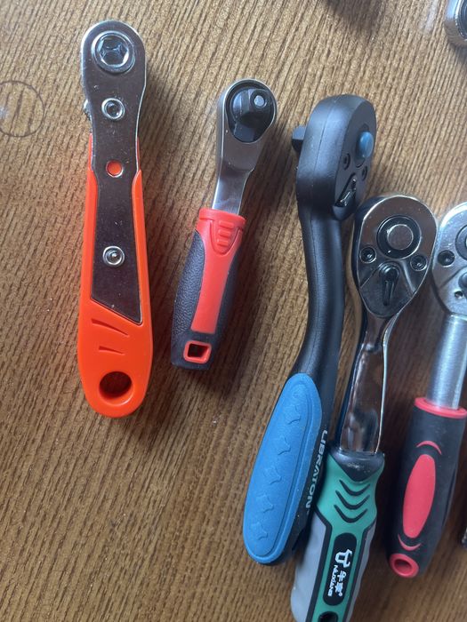 Трещотка міні 1/4 внешний четырехграник или бита 1/4