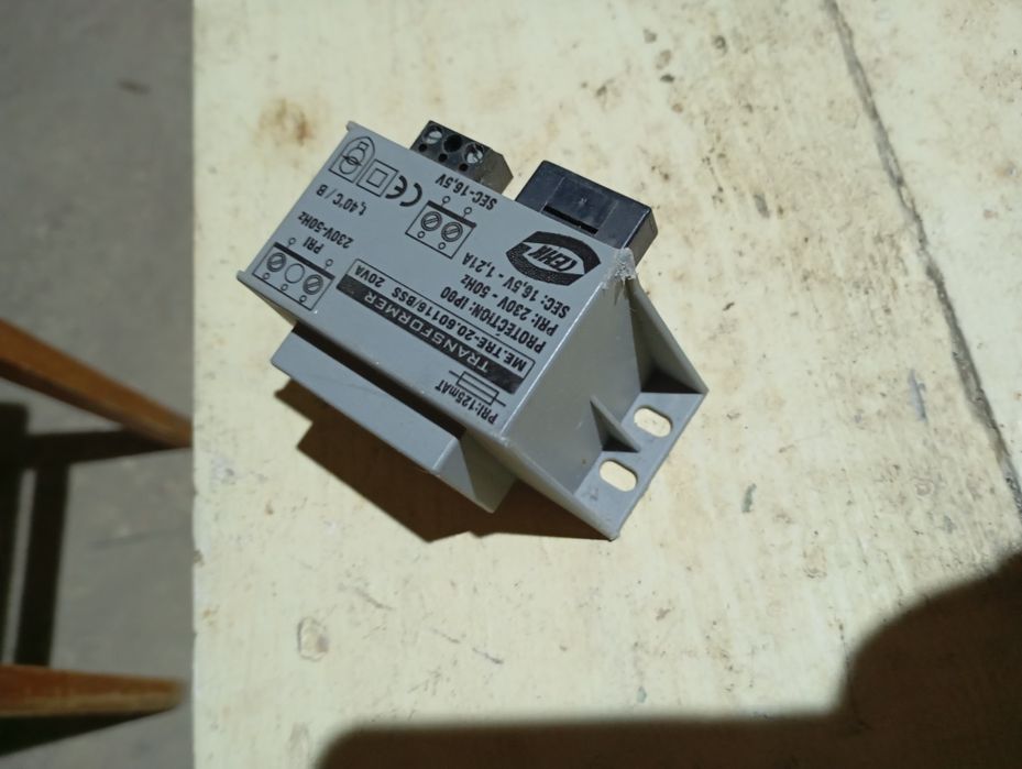 Трансформатор-20 Ватт
Трансформатор ME.TRE-20.60116 / BSS
Призначення