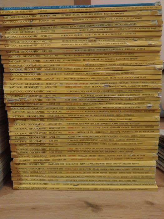 Kolekcja National Geographic rocznik od 1964