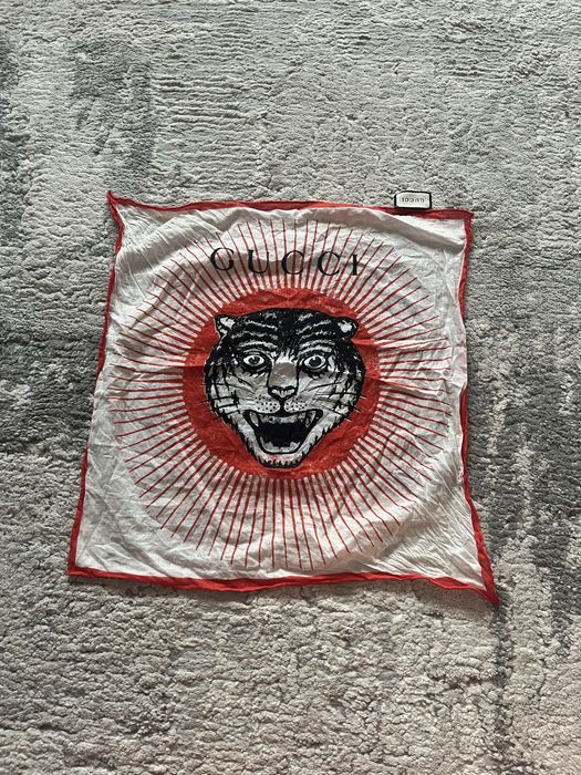 Платок gucci tiger оригінал