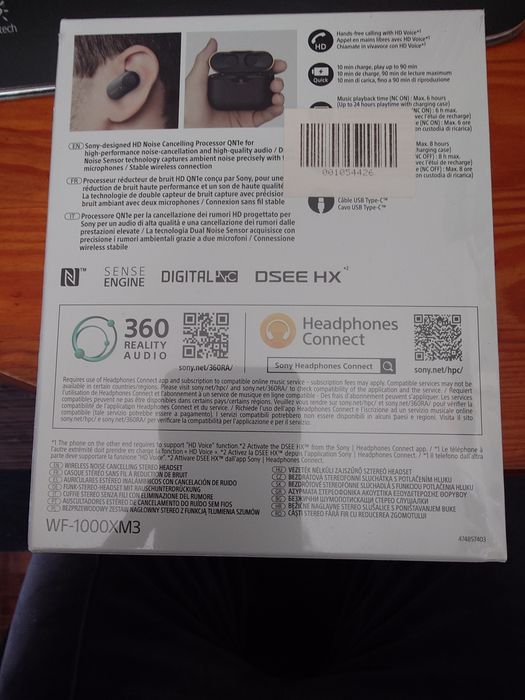 Sony WF-1000XM3 novos