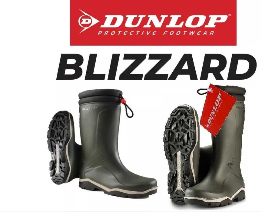 Kalosze Gumowce Dunlop doskonałe dla rolników lub wędkarzy