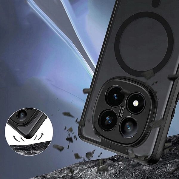 Tech-Protect Magmat Magsafe Xiaomi Redmi Note 14 Pro+ Plus 5G Matte Bl