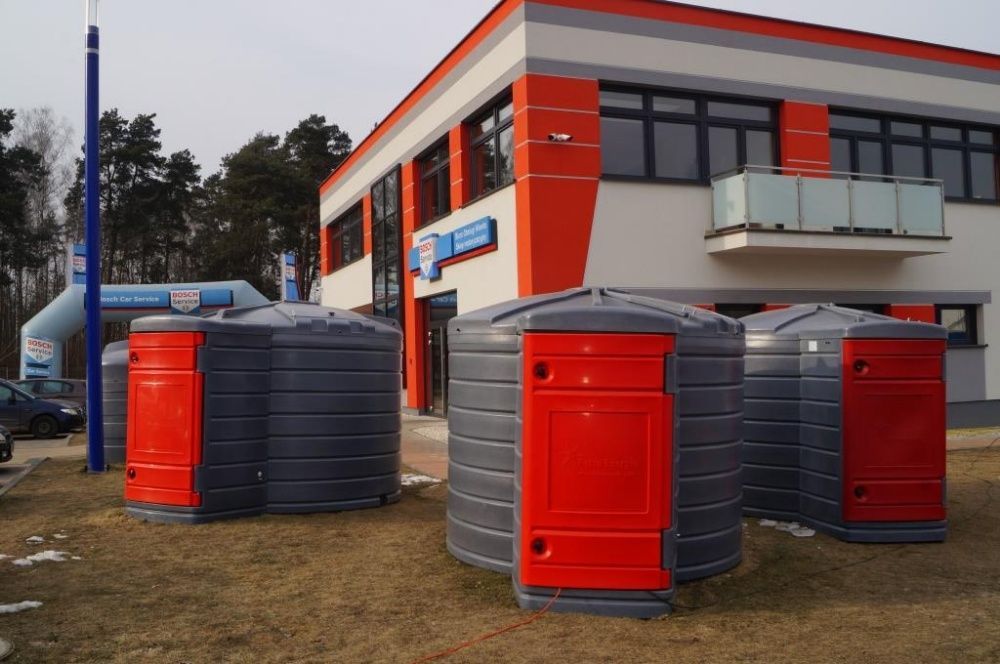 ZAMOŚĆ Zbiornik na paliwo dwupłaszczowy 5000l PREMIUM SWIMER