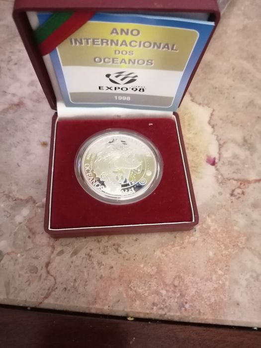 Moeda em Prata de 1.000$00 INCM