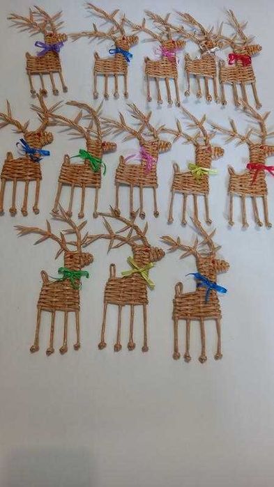 Різдвяний олень ручної роботи