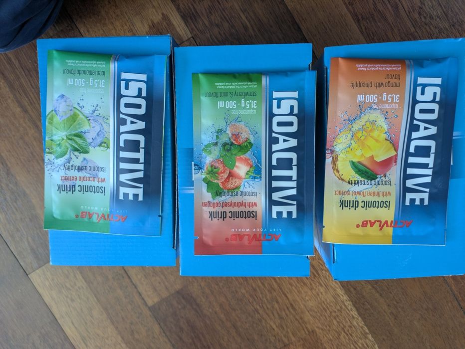 isoactive saszetki 60 saszetek