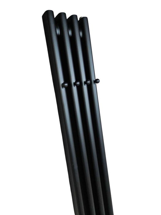 Grzejnik pionowy dekoracyjny 180x18 z wieszakami, różne kolory, nowe